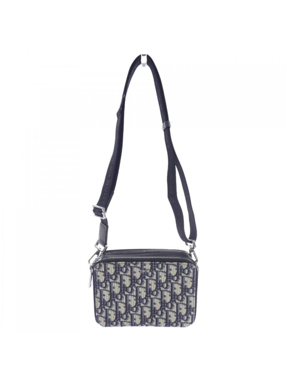 Dior Zip Pouch Oblique Jacquard